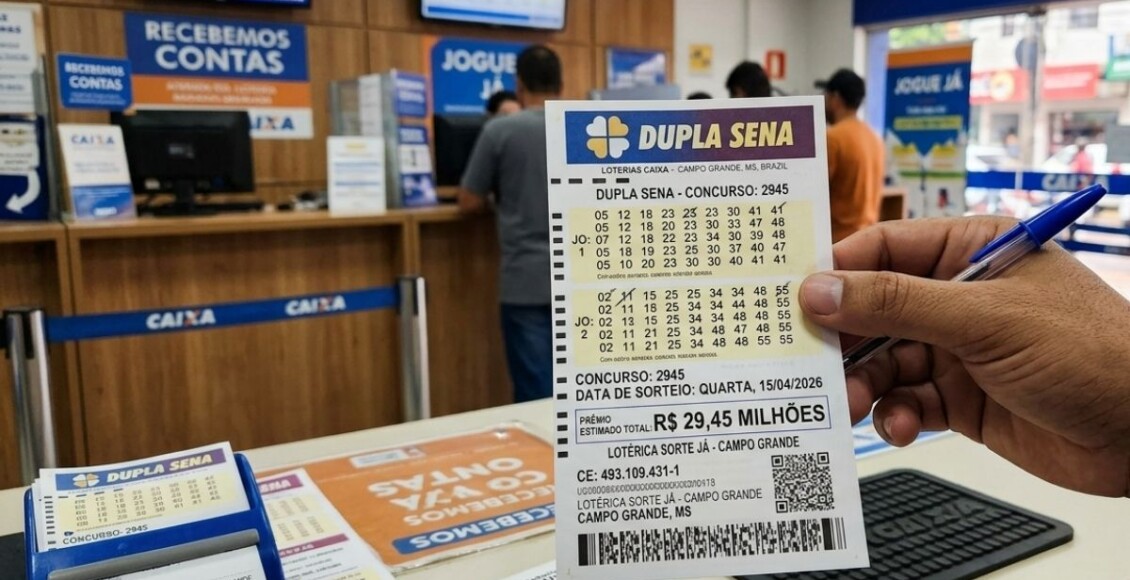 Dupla Sena hoje 2945