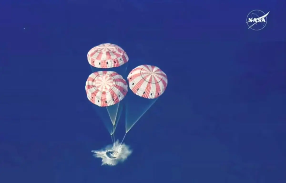 onde os astronautas da Artemis II pousaram e como foi