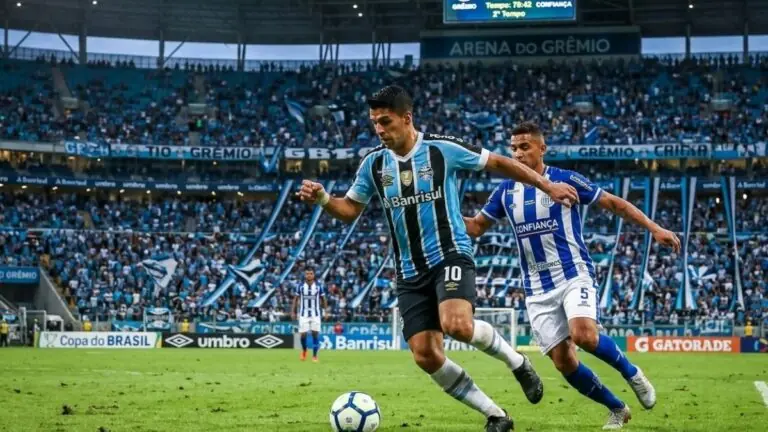 Onde assistir Grêmio x Confiança pelo celular em jogo da Copa do Brasil neste dia 21 de abril
