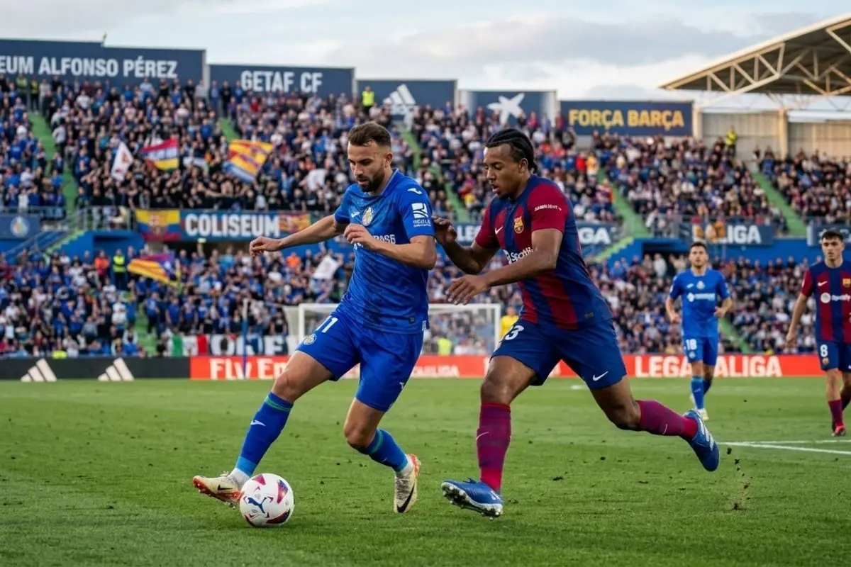 onde assistir Getafe x Barcelona pelo celular e escalação