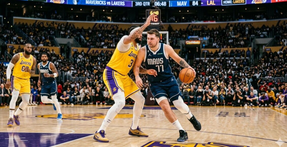 Onde assistir ao jogo Lakers x Mavericks