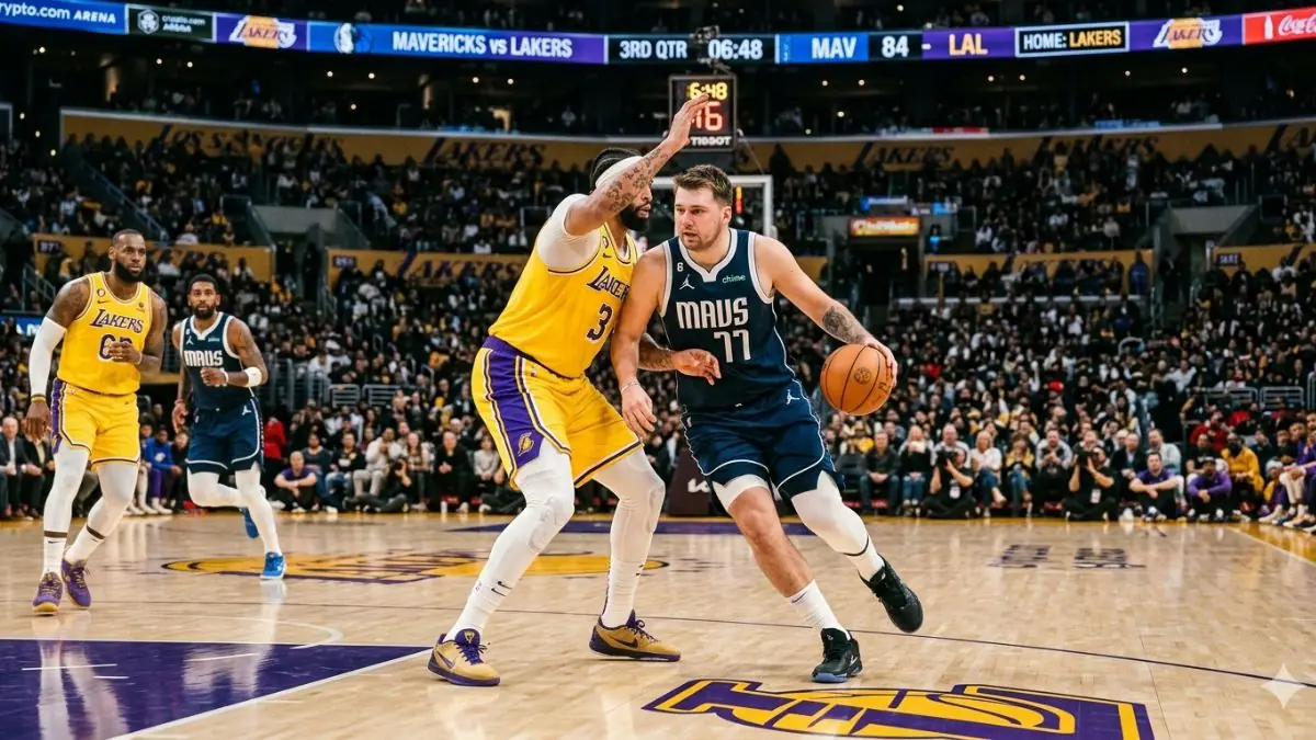 Onde assistir ao jogo Lakers x Mavericks