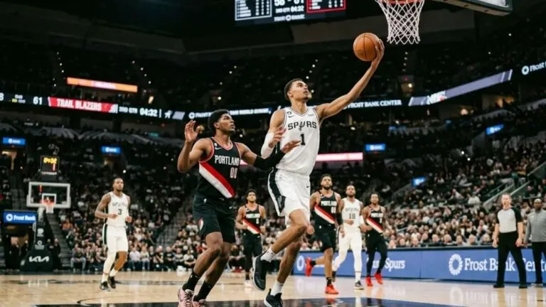 NBA: onde assistir Spurs x Trail Blazers e transmissão do jogo 3 dos Playoffs