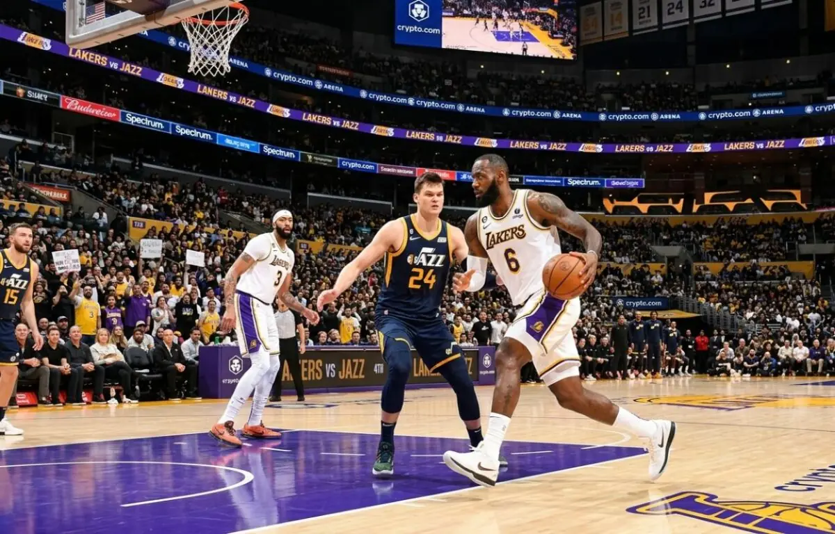 onde assistir Lakers x Utah Jazz e transmissão ao vivo