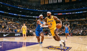 onde assistir Los Angeles Lakers x Oklahoma City Thunder