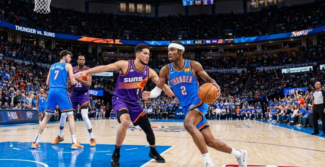 onde assistir Thunder x Suns