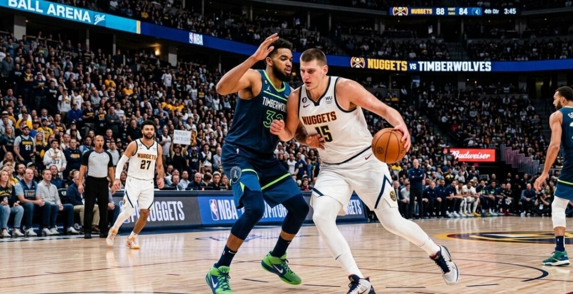 onde assistir Nuggets x Timberwolves