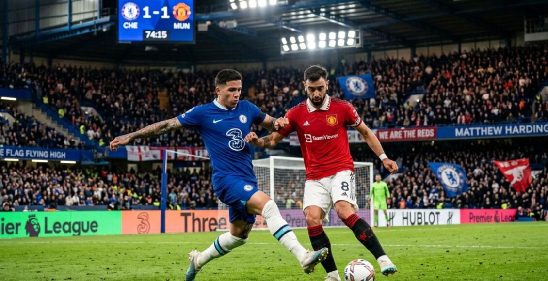 O Chelsea recebe o Manchester United