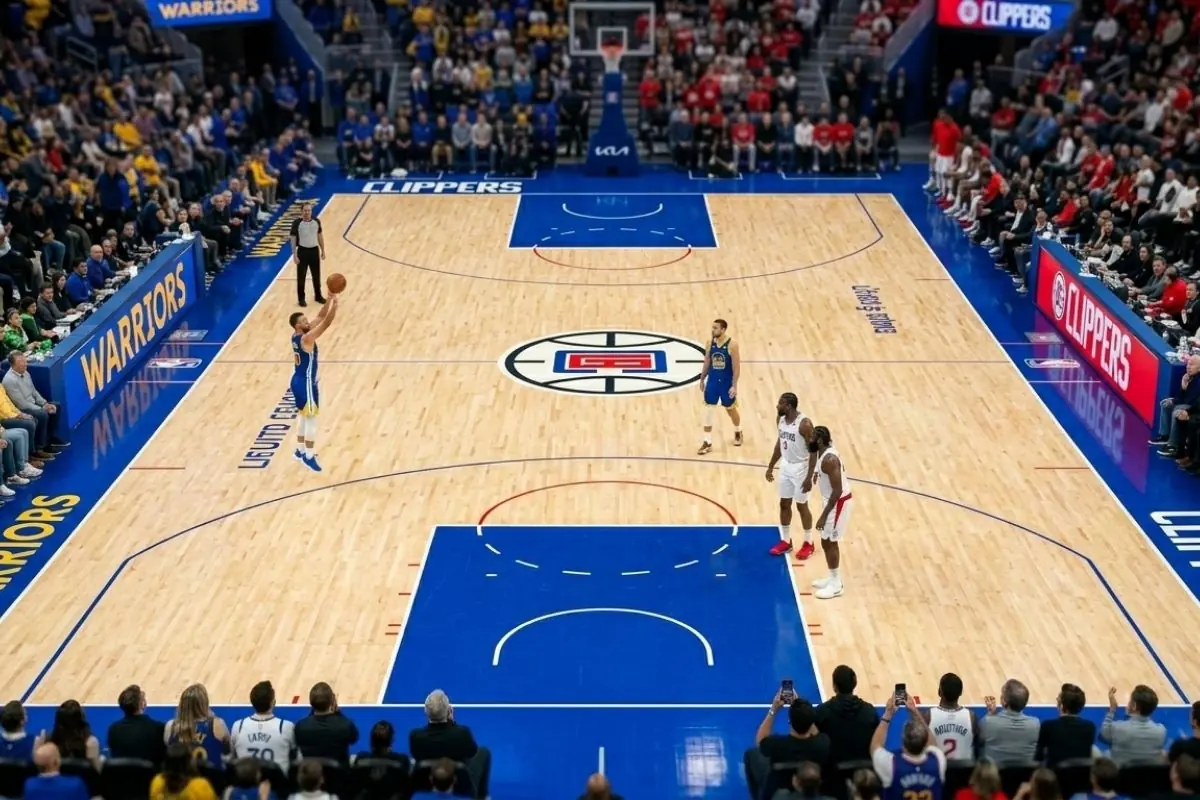 Onde assistir Warriors x Clippers hoje