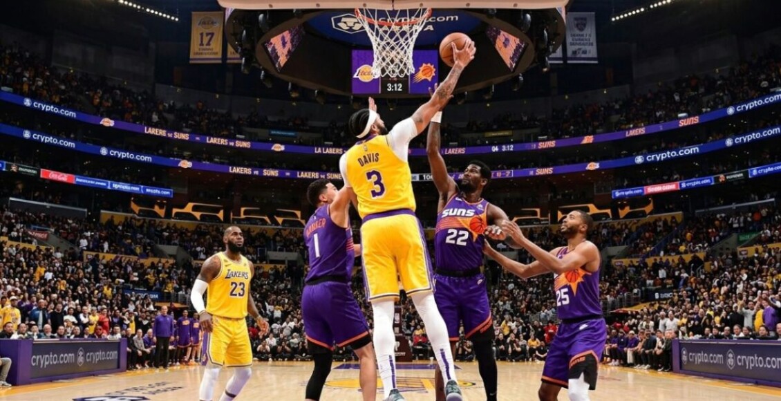 Onde assistir ao jogo Lakers x Suns hoje