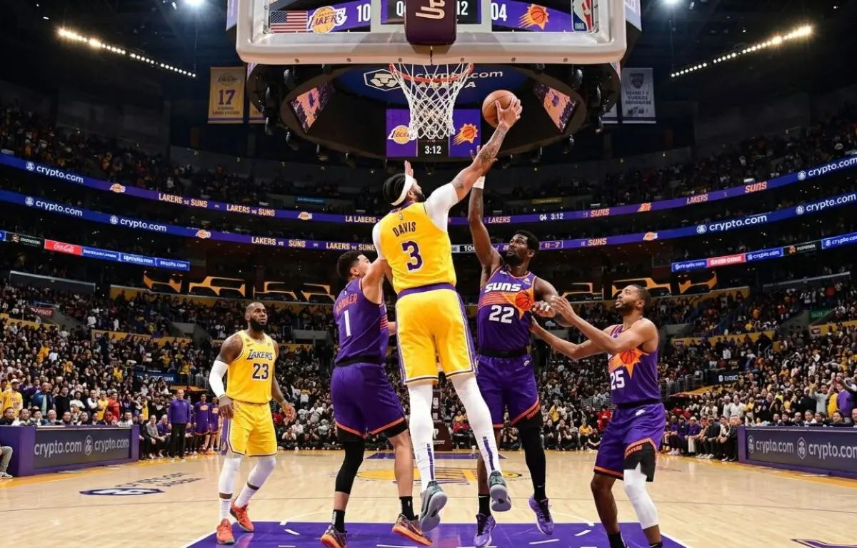 Onde assistir ao jogo Lakers x Suns hoje