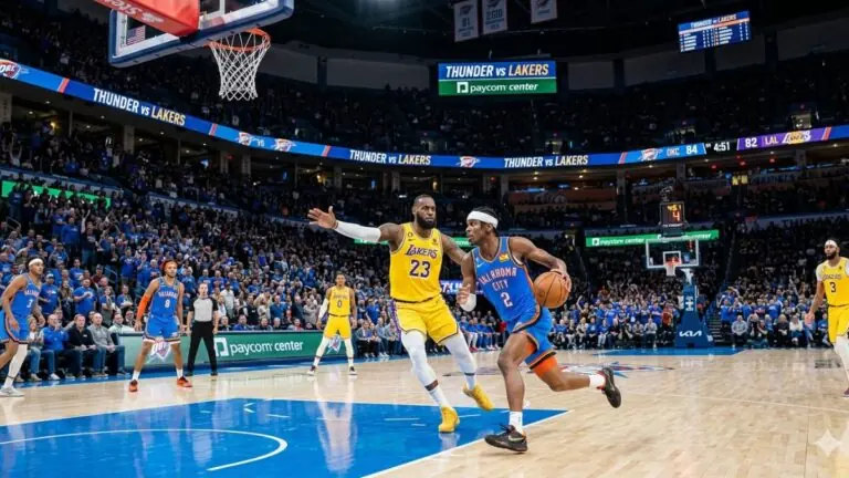 Onde assistir ao jogo Lakers x Thunder hoje e transmissão da NBA