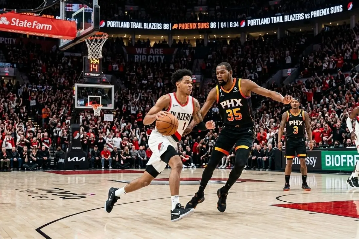 Onde assistir ao jogo Portland Trail Blazers x Phoenix Suns