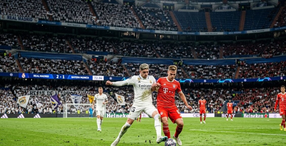 Qual canal vai passar o jogo do Real Madrid x Bayern de Munique e escalação hoje