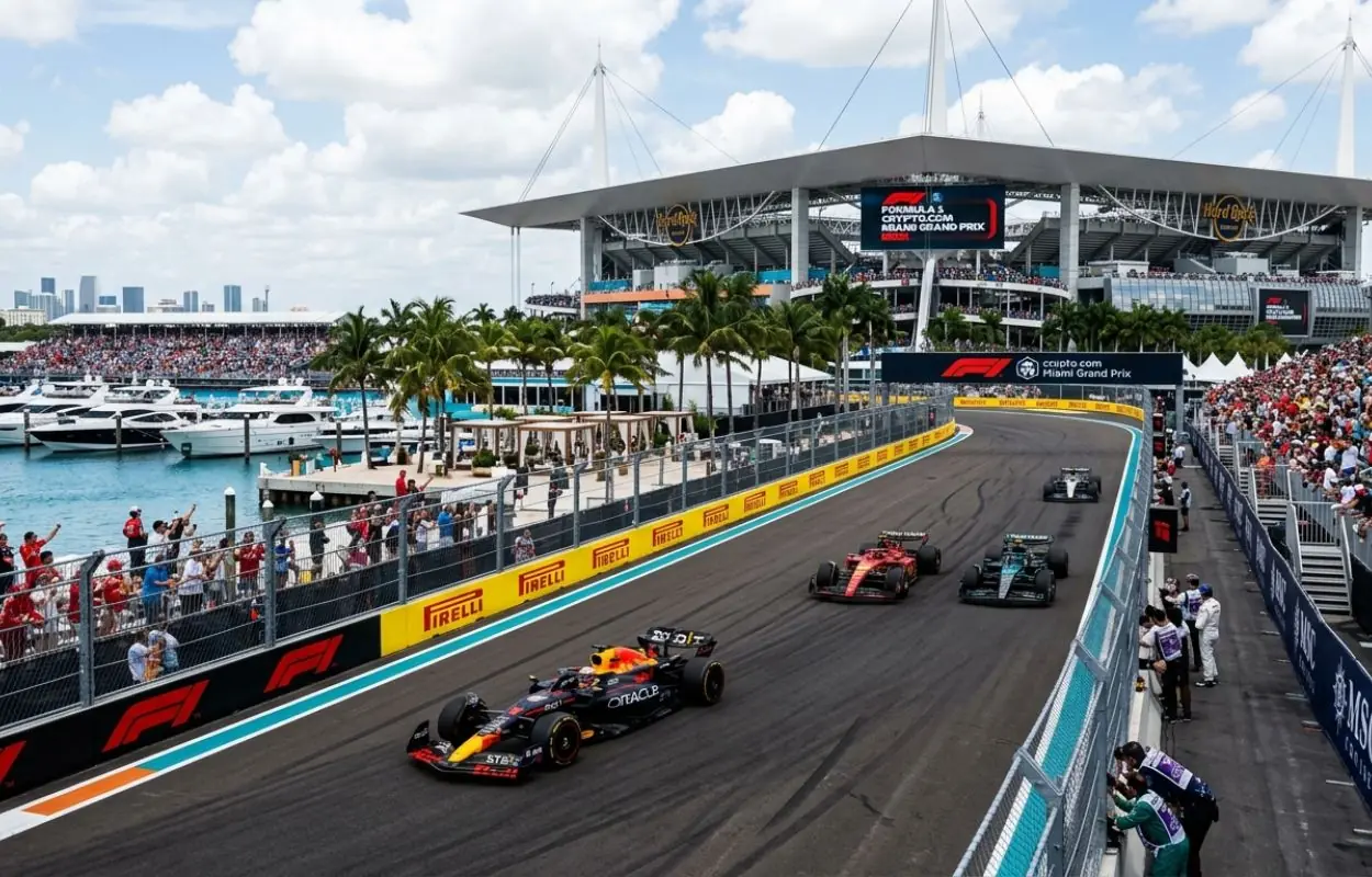 Horário da corrida em Miami