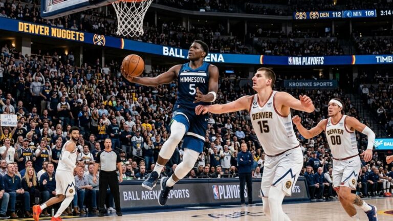 NBA: onde assistir Timberwolves x Nuggets no jogo 6