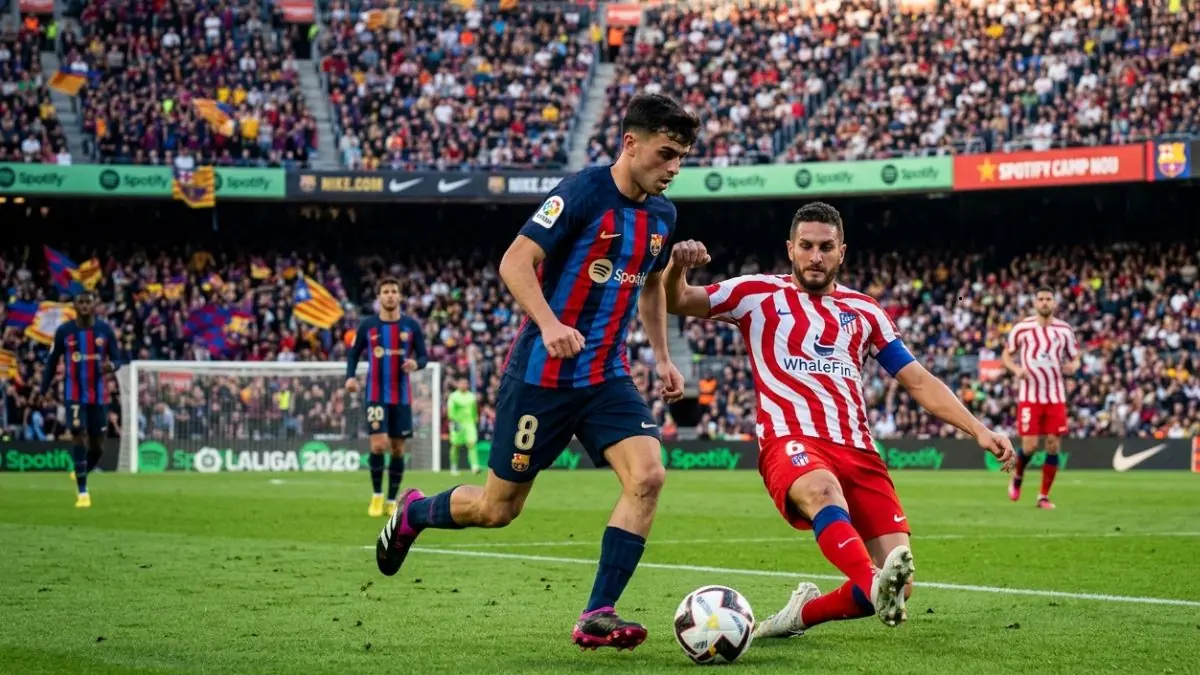 Transmissão Barcelona x Atlético de Madrid