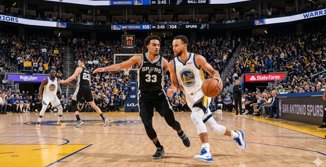 jogo Warriors x Spurs