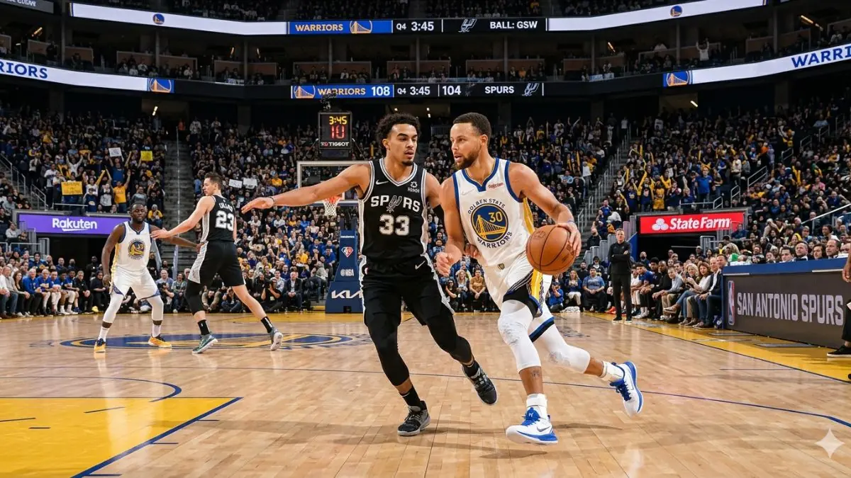 jogo Warriors x Spurs