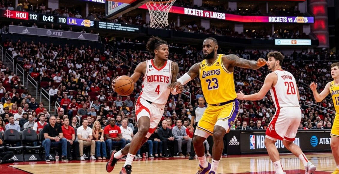 rockets Lakers