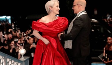Meryl Streep e Stanley Tucci em 'O Diabo Veste Prada 2' (20th Century/Divulgação)