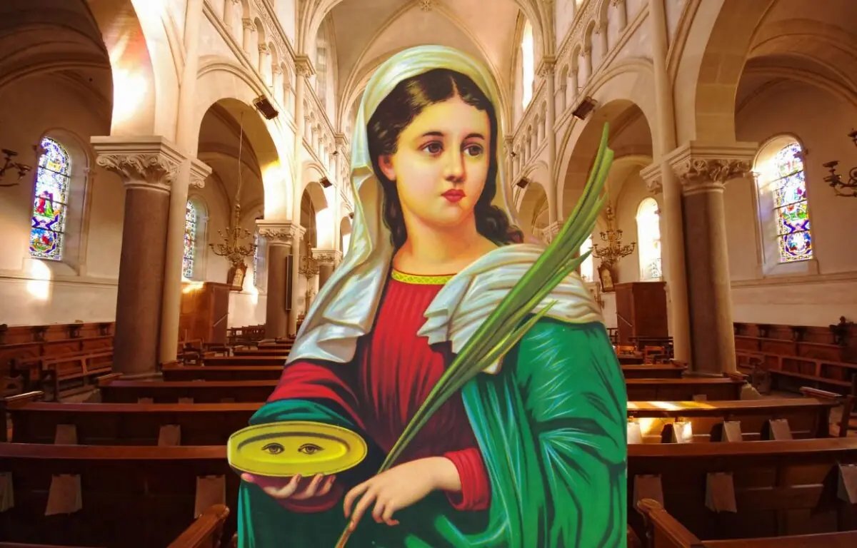 oração de santa luzia