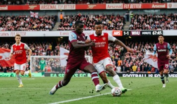 Jogo do Arsenal x West Ham