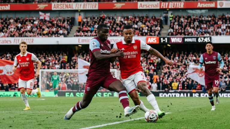 Onde assistir pelo celular Arsenal x West Ham e previsão do placar