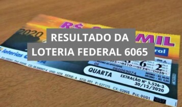 Resultado da Loteria Federal hoje 6065