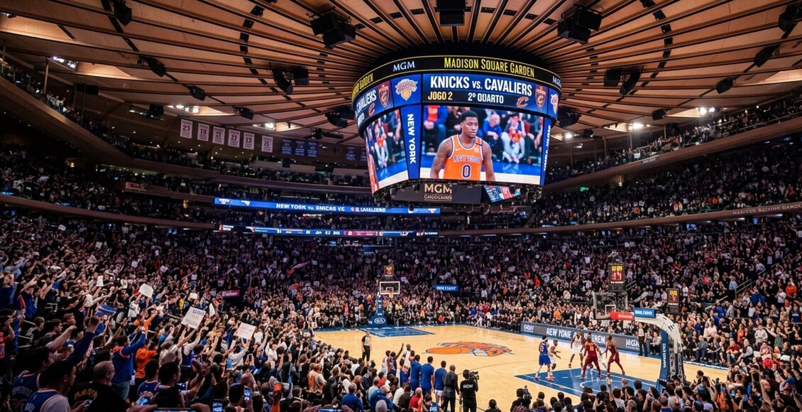 onde assistir Knicks x Cavaliers no Jogo 2