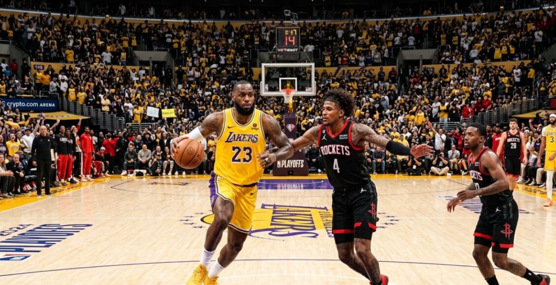 onde assistir Lakers x Rockets no jogo 6