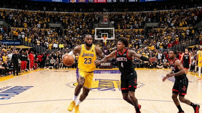 NBA: onde assistir Lakers x Rockets no jogo 6 ao vivo