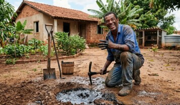O que fazer ao encontrar petróleo no terreno
