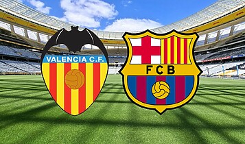 Onde vai passar Valencia x Barcelona