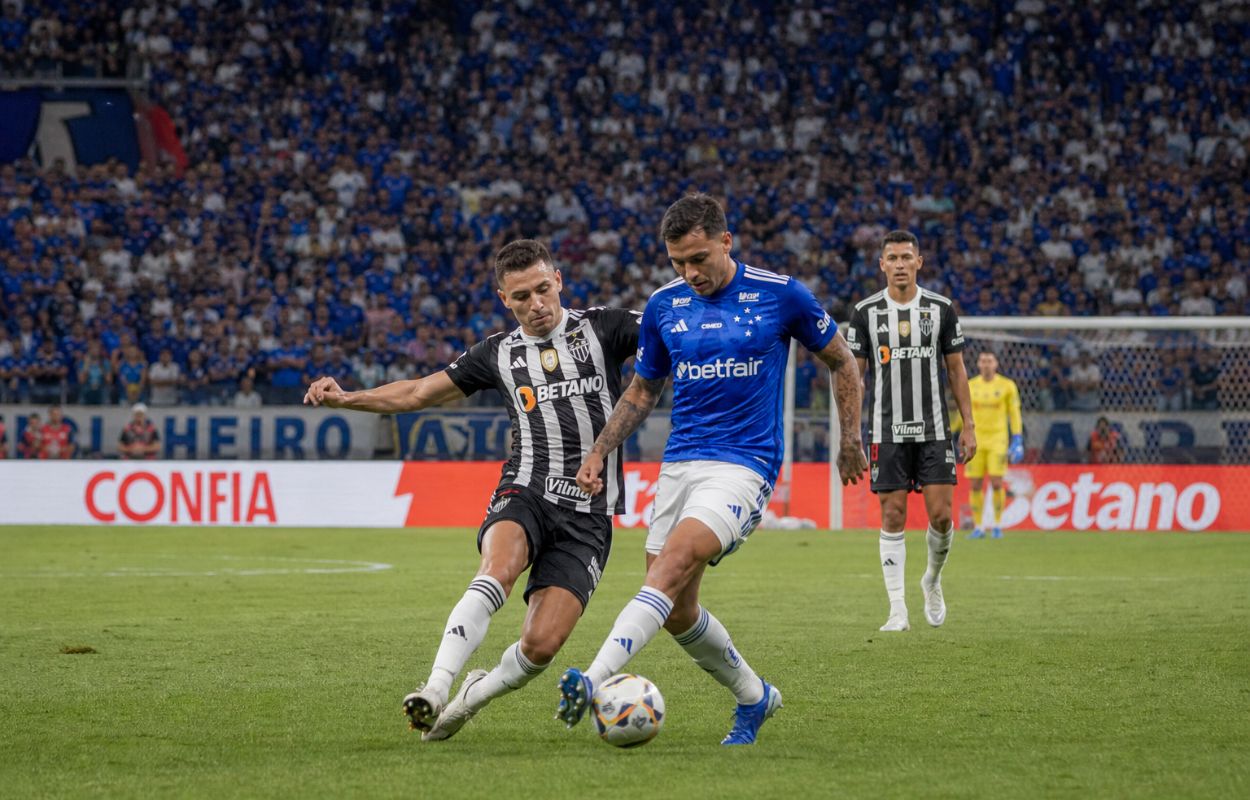o jogo do Atlético-MG x Cruzeiro Brasileirão