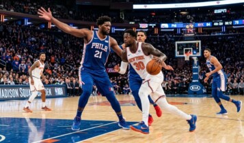 Onde assistir New York Knicks x Philadelphia 76ers