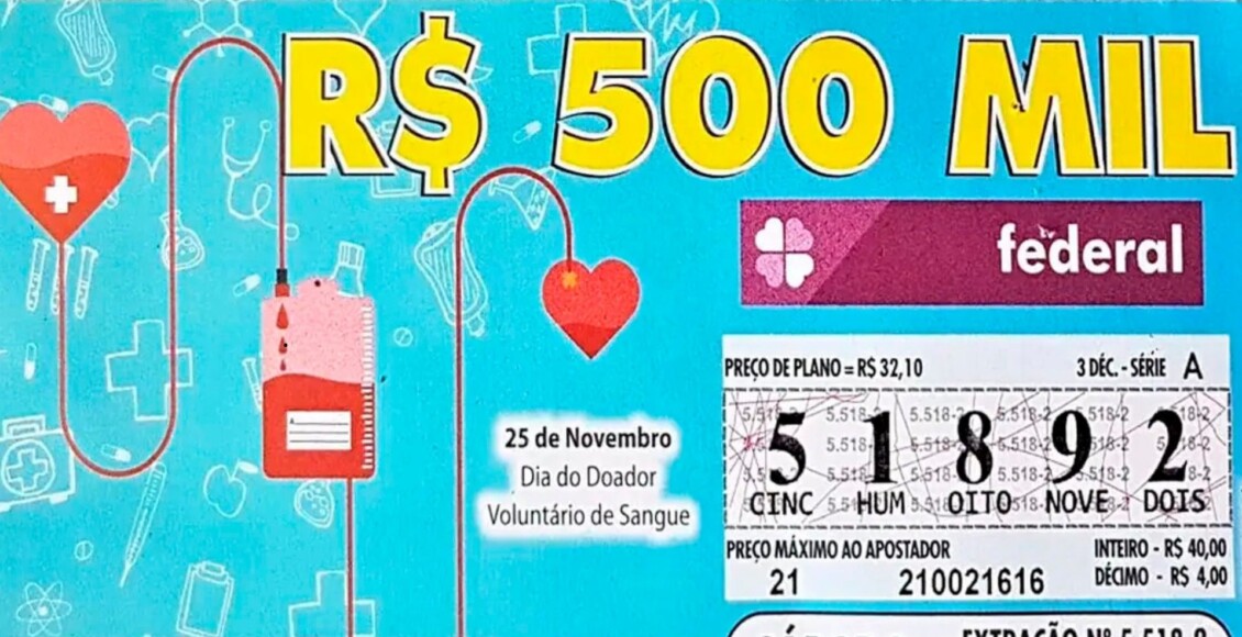 Resultado da Loteria Federal hoje 6067