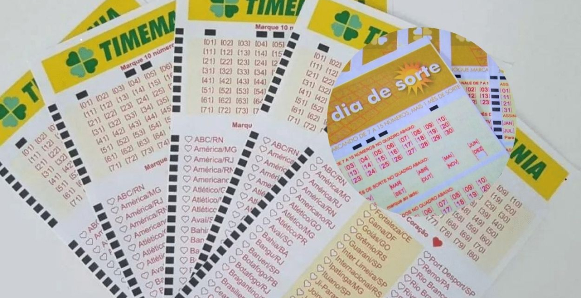 Resultados da Timemania 2390 e Dia de Sorte 1212