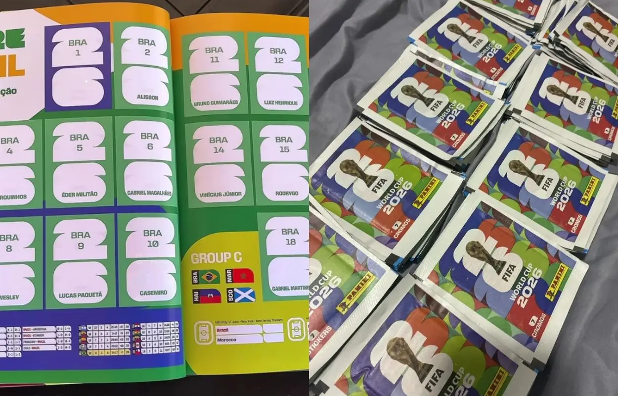 figurinhas da Copa do Mundo