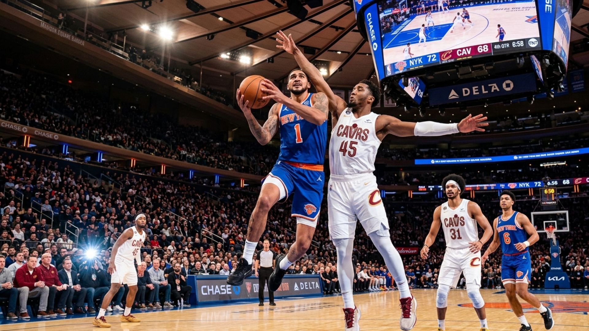NBA: onde assistir o jogo dos Knicks x Cavaliers neste sábado