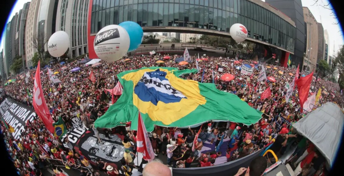 manifestação na Paulista em são paulo