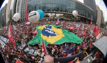 manifestação na Paulista em são paulo