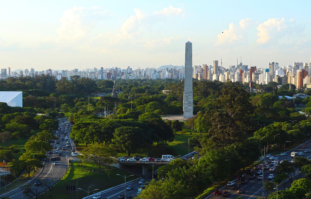 Interdições no entorno do Ibirapuera hoje