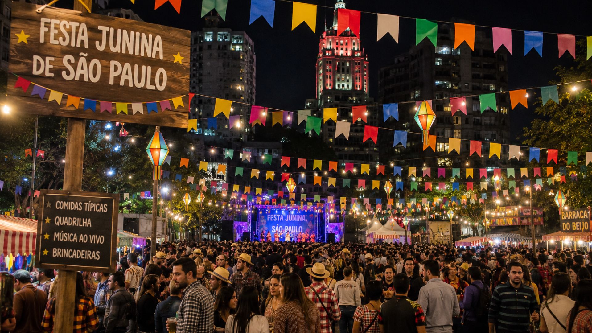 festas juninas são paulo final de semana