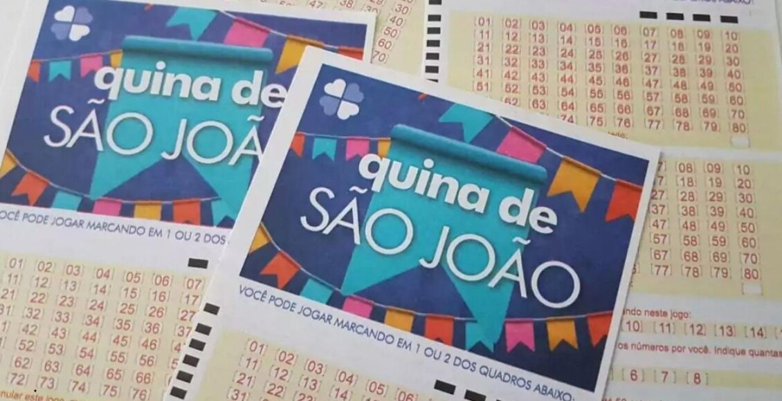 Quando terminam as apostas da Quina de São João 2026
