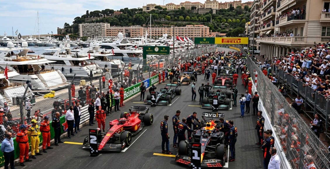 grid de largada para o GP de Mônaco 2026 fórmula 1