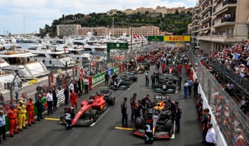 grid de largada para o GP de Mônaco 2026 fórmula 1