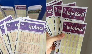 Lotofácil Quina loterias hoje