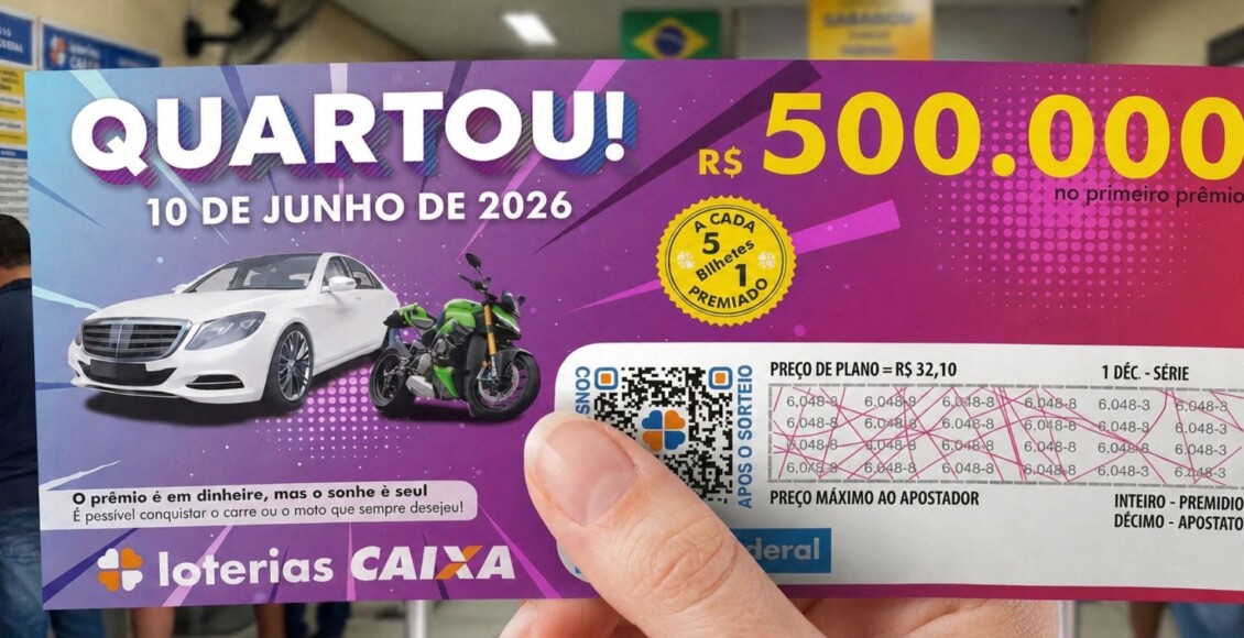 Resultado da Loteria Federal 6073