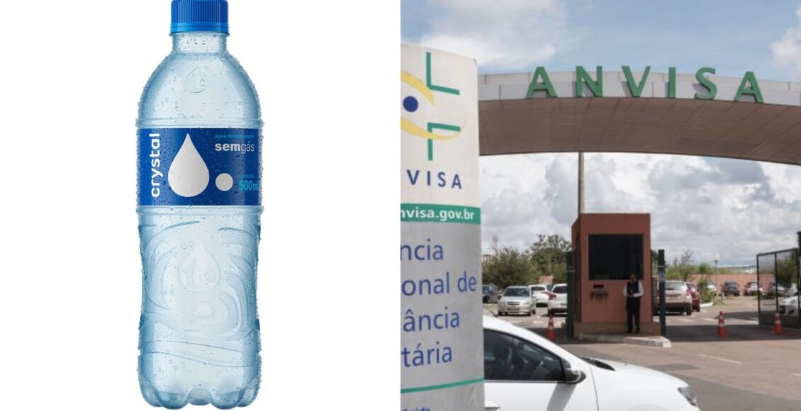 Anvisa manda recolher lote de água mineral Crystal